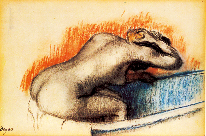  埃德加·德加 Edgar Degas—— 洗浴的裸女 (29)